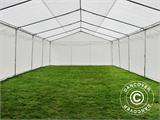 Storage Tent Basic 2-in-1, 6x12 m PE, White