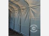 Storage shelter PRO 7x7x3.8 m PVC w/skylight, Green Storage shelter PRO 7x7x3.8 m PVC w/skylight, Green
