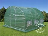 Polytunnel Kasvuhoone 3x3x2m, 9m², Roheline