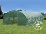 Polytunnel Greenhouse 4x8x2 m, 32 m², Green