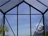 Greenhouse Polycarbonate 4.78 m², 1.9x2.52x2.01 m w/base, Black