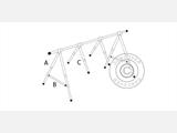 Estructura triangular para cubierta para barco, NOA, 10m