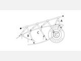 Armature large de housse pour bateau, NOA, 10m/3
