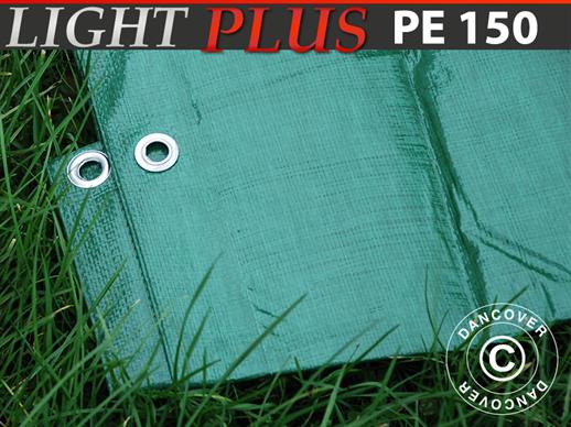 Presenning 3x4m, PE 150g/m², Grøn