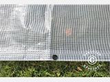 Bâche 10x14m, Maillage Renforcé PE 200g/m², Transparente