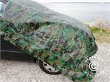 Camouflage tarpaulin Woodland 2.85x4 m, 100g/m²