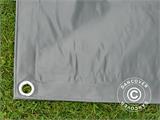 Tarpaulin 2x2 m, PVC 500 g/m², Grey