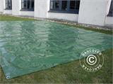 Lona 4x6m, PVC 500 g/m², Verde