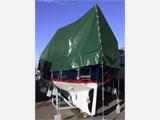 Tarpaulin 4x6 m, PVC 500 g/m², Green