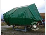 Tarpaulin 4x6 m, PVC 500 g/m², Green