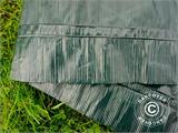 Tarpaulin 2.5x3.6 m, PE 90 g/m², Reinforced, Dark Green