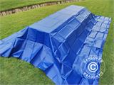 Lona 5x6m, PVC 570g/m², Azul