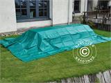 Cerada 4x6m, PVC 570g/m², Zelena