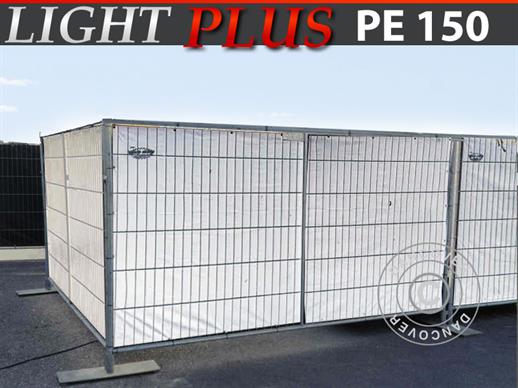 Cobertura de vedação 1,76x3,41m, PE 150g/m², Branco