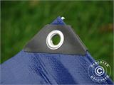 Lona 10x20m, PE 250g/m², Azul