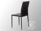 Dining chair, Firenze, Black/Black, 4 pcs. 