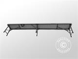 Folding Bench 183x30x43 cm, Light grey (1 pc.)