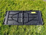 Folding Table 180x74x74 cm, Black (1 pc.) Folding Table 180x74x74 cm, Black (1 pc.)