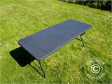 Folding Table 180x74x74 cm, Black (10 pcs.) Folding Table 180x74x74 cm, Black (10 pcs.)