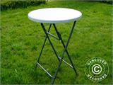 Round Bar Table PRO Ø80 cm, Light grey