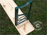Banco de madera  220x25cm (2 piezas), Madera Clara