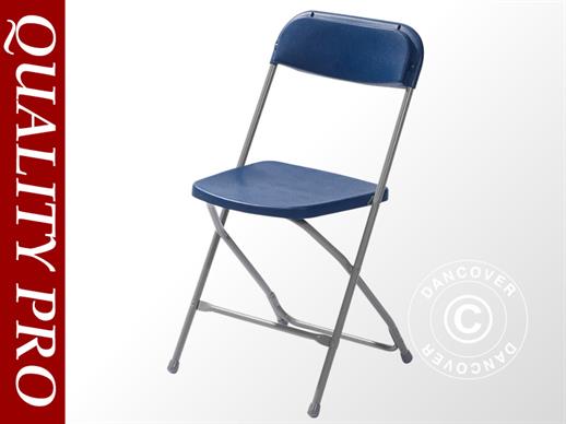 Folding Chair 43x45x80 cm, Blue/Grey, 10 pcs. ONLY 5 SETS LEFT