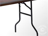Banquet table PRO 183x76x76 cm, Plywood/Black (1 pc.)