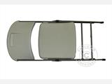 Folding Chair 48x43x89 cm, Light grey/White, 4 pcs. Folding Chair 48x43x89 cm, Light grey/White, 4 pcs.