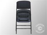 Folding Chair 48x43x89 cm, Black, 4 pcs. Folding Chair 48x43x89 cm, Black, 4 pcs.