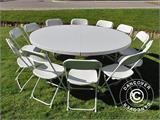 Round folding table PRO Ø183 cm, Light grey (1 pc.)