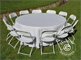 Round folding table PRO Ø183 cm, Light grey (1 pc.)