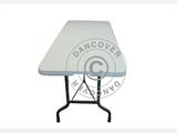 Folding Table 183x76x74 cm, Light grey (1 pc.)