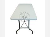 Folding Table, 244x76x74 cm, Light grey (1 pcs.)