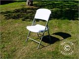 Folding Chair 48x43x89 cm, Light grey/White, 24 pcs. Folding Chair 48x43x89 cm, Light grey/White, 24 pcs.