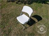 Folding Chair 48x43x89 cm, Light grey/White, 24 pcs. Folding Chair 48x43x89 cm, Light grey/White, 24 pcs.