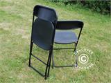 Folding Chair 44x44x80 cm, Black, 8 pcs.