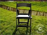 Sillas plegables Negro 44x46x77cm, 8 uds. Sillas plegables Negro 44x46x77cm, 8 uds.