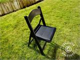 Sillas plegables Negro 44x46x77cm, 8 uds. Sillas plegables Negro 44x46x77cm, 8 uds.