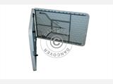Table pliante, 244x76x74cm, gris clair (25 pcs.) Table pliante, 244x76x74cm, gris clair (25 pcs.) - 4