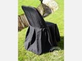 Housse pour 48x43x89cm chaise, Noir