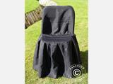 Chair cover for 48x43x89 cm chair, BLACk