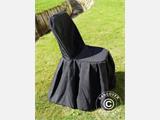 Chair cover for 48x43x89 cm chair, BLACk