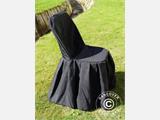 Chair cover for 44x44x80 cm chair, Black