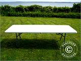 Folding Table 242x74x74 cm, Light Grey (25 pcs.)