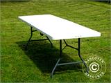 Folding Table 242x74x74 cm, Light Grey (25 pcs.)
