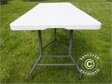 Table pliante PRO 182x74x74cm, Gris clair (10 pièces)