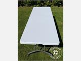 Folding Table PRO 242x76x74 cm, Light grey (25 pcs.)
