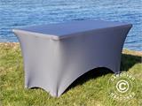 Stretch table cover 150x72x74 cm, Grey