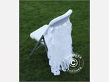 Curly chair cover, 10 pcs.