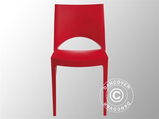 Chair, Paris, Red, 6 pcs.
